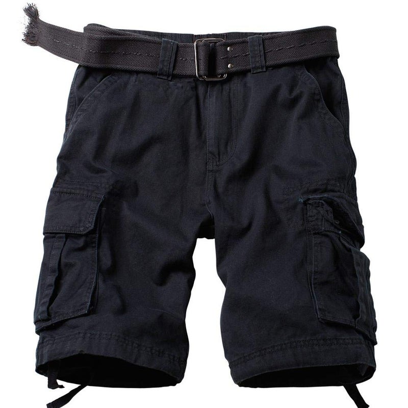 AKARMY Men's Camo Cargo Shorts Outdoor Multi-Pocket Cotton Casual Shorts - Image 1